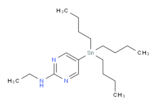 N-乙基-5-(三丁基锡基)嘧啶-2-胺
