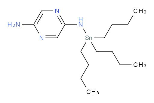 N2-(三丁基锡基)吡嗪-2,5-二胺