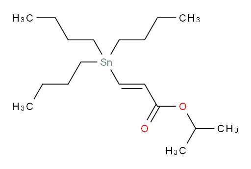 (E)-异丙基 3-(三丁基锡基)丙烯酸酯