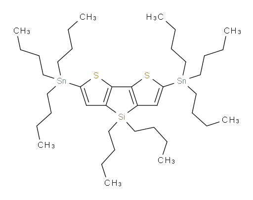 4,4-二丁基-2,6-双(三丁基锡基)-4H-silolo[3,2-b:4,5-b']二噻吩