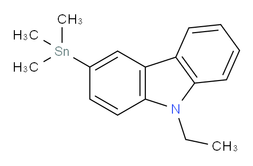 9-乙基-3-(三甲基锡基)-9H-咔唑