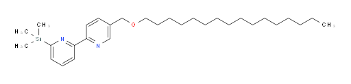 5-((十六烷氧基)甲基)-6'-(三甲基锡基)-2,2'-联吡啶