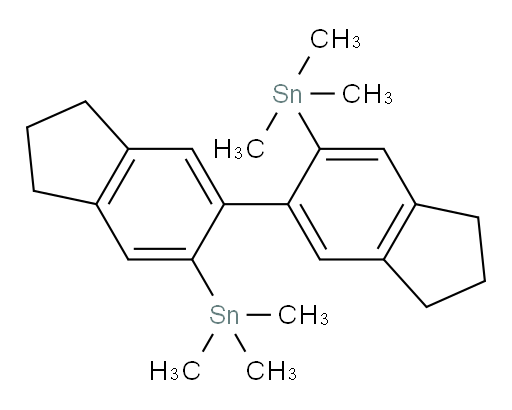 6,6'-双(三甲基锡基)-2,2',3,3'-四氢-1H,1'H-5,5'-bi茚