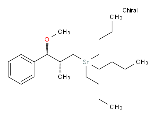 三丁基((2R,3R)-3-甲氧基-2-甲基-3-苯基丙基)锡烷