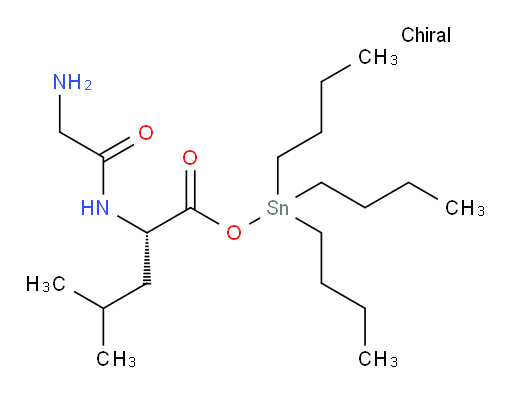 (S)-三丁基锡基 2-(2-氨基乙酰胺基)-4-甲基戊酸酯