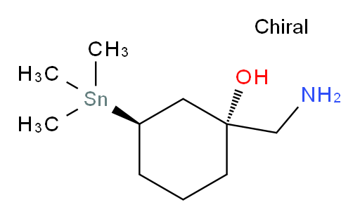 (1R,3R)-1-(氨基甲基)-3-(三甲基锡基)环己醇