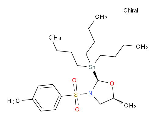 (2R,5R)-5-甲基-3-对甲苯磺酰基-2-(三丁基锡基)噁唑烷