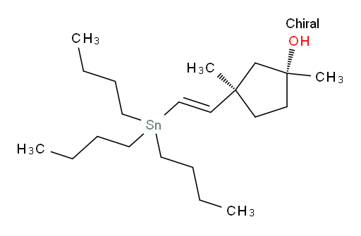 (1R,3R)-1,3-二甲基-3-((E)-2-(三丁基锡基)乙烯基)环戊醇