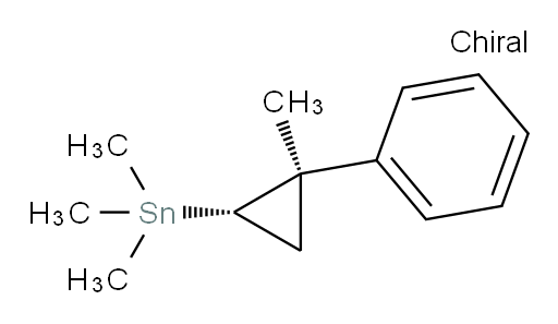trimethyl((1S,2R)-2-methyl-2-phenylcyclopropyl)stannane