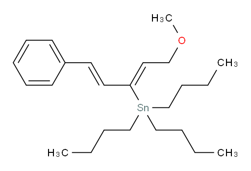 三丁基((1E,3Z)-5-甲氧基-1-苯基戊-1,3-二烯-3-基)锡烷