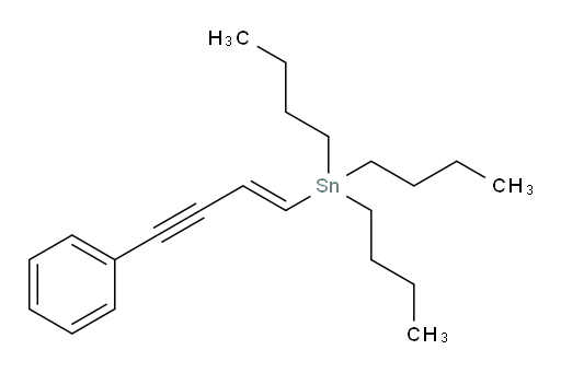(E)-三丁基(4-苯基丁-1-烯-3-炔-1-基)锡烷