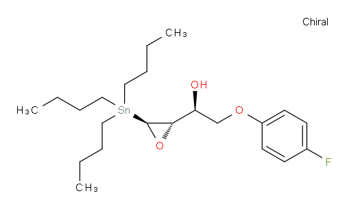 (S)-2-(4-氟苯氧基)-1-((2S,3S)-3-(三丁基锡基)环氧乙烷-2-基)乙醇