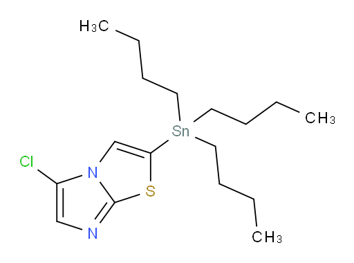 5-氯-2-(三丁基锡基)咪唑并[2,1-b]噻唑