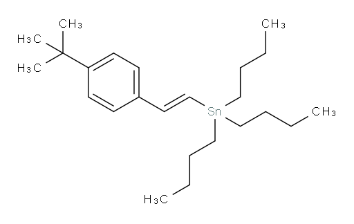 (E)-tributyl(4-(tert-butyl)styryl)stannane