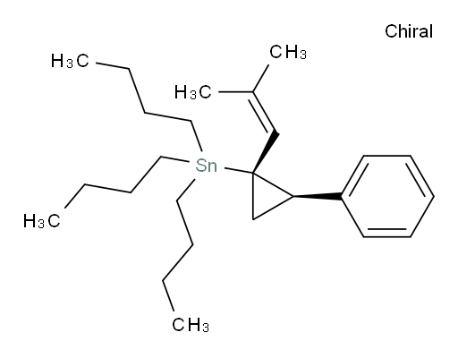 tributyl((1R,2R)-1-(2-methylprop-1-en-1-yl)-2-phenylcyclopropyl)stannane