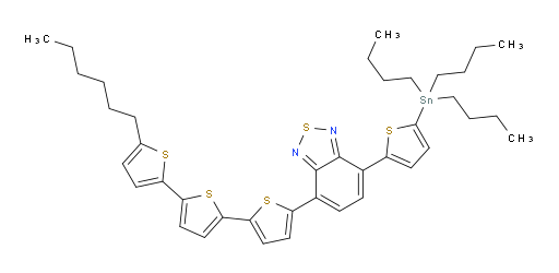 4-(5''-己基-[2,2':5',2''-ter噻吩]-5-基)-7-(5-(三丁基锡基)噻吩-2-基)苯并[c][1,2,5]噻二唑