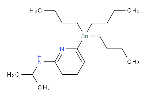 N-异丙基-6-(三丁基锡基)吡啶-2-胺
