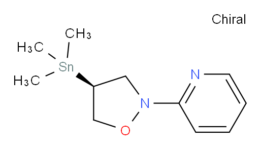 (S)-2-(吡啶-2-基)-4-(三甲基锡基)异噁唑烷