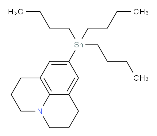 9-(三丁基锡基)-1,2,3,5,6,7-六氢吡啶并[3,2,1-ij]喹啉
