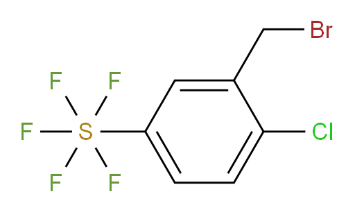 [3-(Bromomethyl)-4-chlorophenyl]sulfur pentafluoride