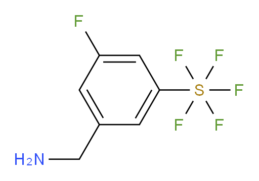 [3-(Aminomethyl)-5-fluorophenyl]sulfur pentafluoride