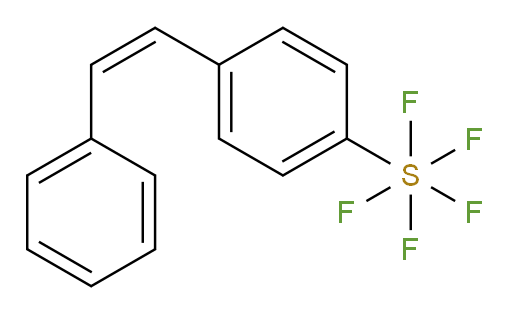 (Z)-4-styrylphenylsulfur pentafluoride