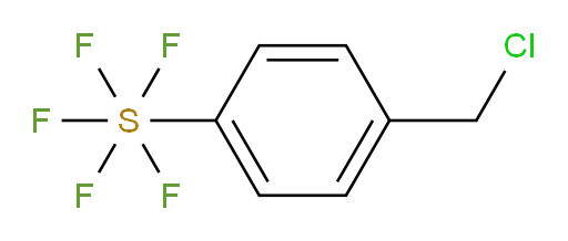 [4-(Chloromethyl)phenyl]sulfur pentafluoride