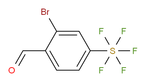 (3-Bromo-4-formylphenyl)sulfur pentafluoride