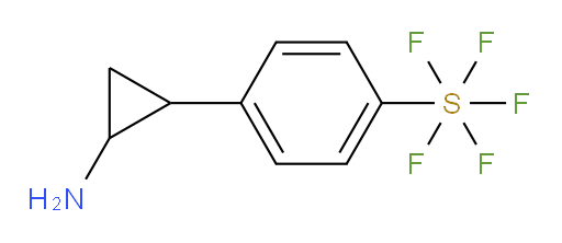 4-(2-aminocyclopropyl)(pentafluoromercapto)benzene