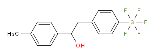 2-(4-(pentafluoromercapto)phenyl)-1-(p-tolyl)ethanol