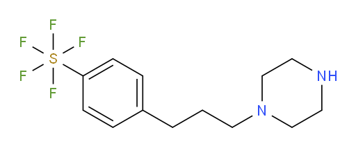[4-[3-(1-piperazinyl)propyl]phenyl]sulfur pentafluoride