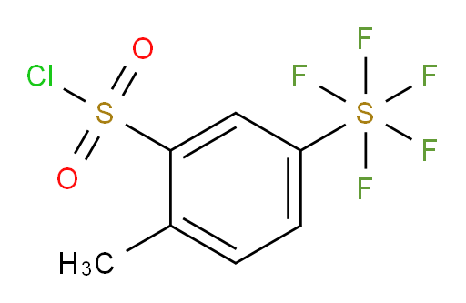 [3-(Chlorosulfonyl)-4-methylphenyl]sulfur pentafluoride
