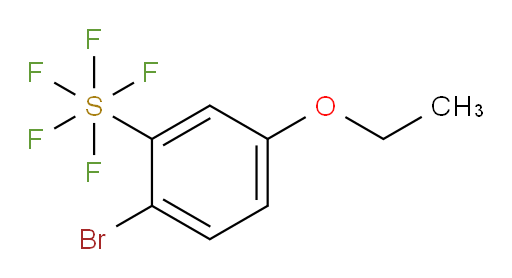 (2-Bromo-5-ethoxyphenyl)sulfur pentafluoride