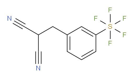 [3-(2,2-Dicyanoethyl)phenyl]sulfur pentafluoride