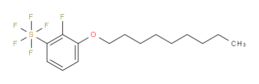 [2-fluoro-3-(nonyloxy)phenyl]sulfur pentafluoride