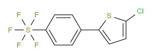 [4-(5-Chloro-2-thienyl)phenyl]sulfur pentafluoride