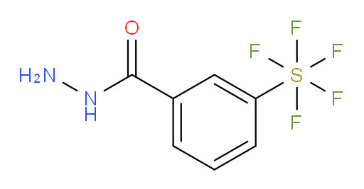 [3-(hydrazinylcarbonyl)phenyl]sulfur pentafluoride