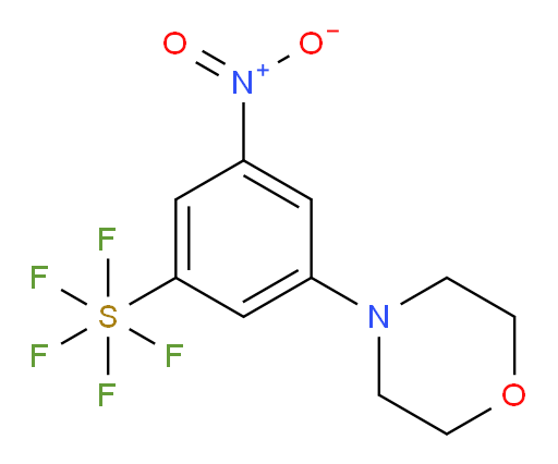 3-morpholino-5-nitro(pentafluoromercapto)benzene