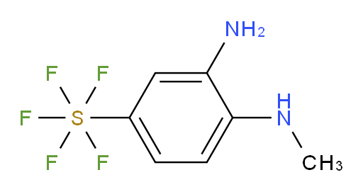 [3-Amino-4-(methylamino)phenyl]sulfur pentafluoride
