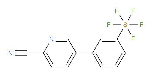 [3-(6-Cyano-3-pyridinyl)phenyl]sulfur pentafluoride