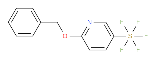 6-(benzyloxy)pyridine-3-ylsulfur pentafluoride