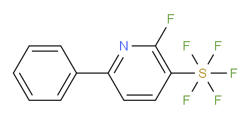 2-fluoro-6-phenylpyridine-3-ylsulfur pentafluoride