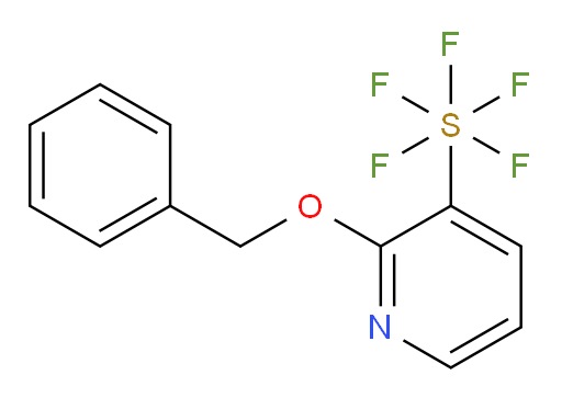 2-(benzyloxy)pyridine-3-ylsulfur pentafluoride