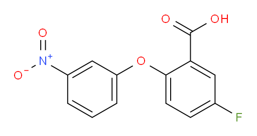 5-fluoro-2-(3-nitrophenoxy)benzoic acid