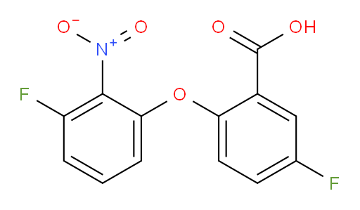 5-fluoro-2-(3-fluoro-2-nitrophenoxy)benzoic acid