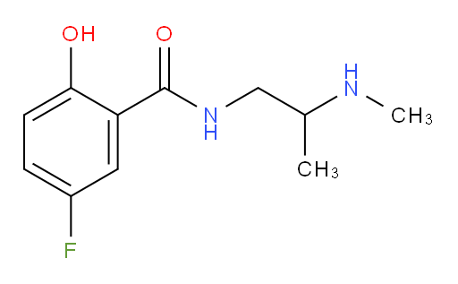 5-fluoro-2-hydroxy-N-(2-(methylamino)propyl)benzamide