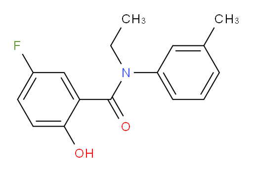 N-ethyl-5-fluoro-2-hydroxy-N-(m-tolyl)benzamide