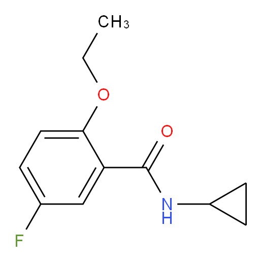 N-cyclopropyl-2-ethoxy-5-fluorobenzamide