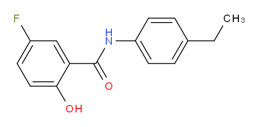 N-(4-ethylphenyl)-5-fluoro-2-hydroxybenzamide
