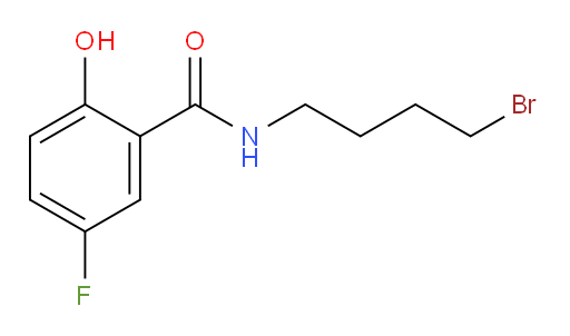 N-(4-bromobutyl)-5-fluoro-2-hydroxybenzamide